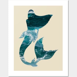 Mermaid from the Sea Posters and Art